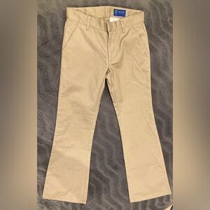 NWOT RJ McCarthy girls khaki/chino pant size 10